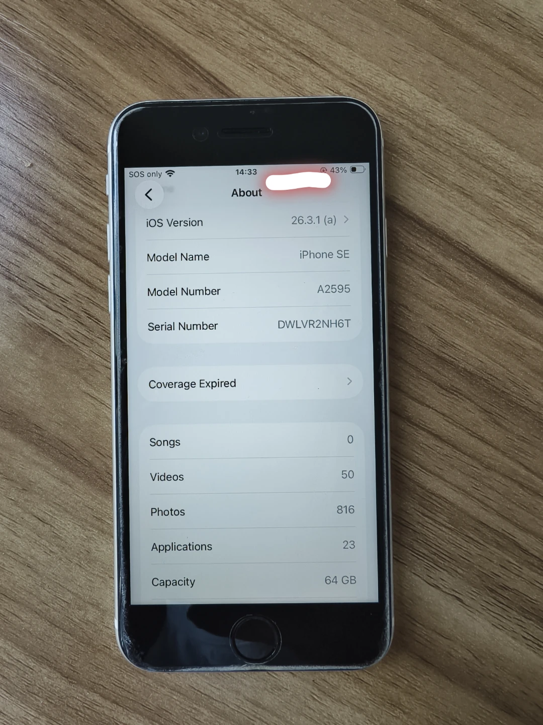 Apple iPhone SE (3nd gen) 64GB White - photo 3
