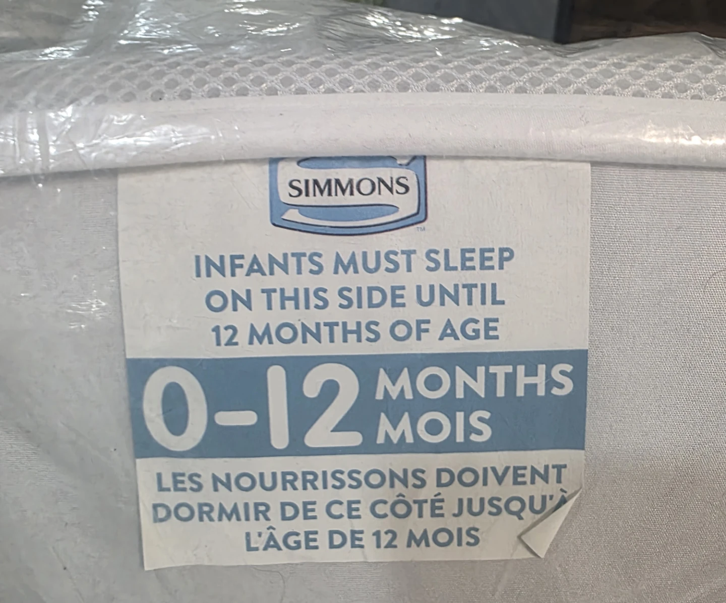 SIMMONS 2-in-1 Infant/Toddler Mattress - photo 2