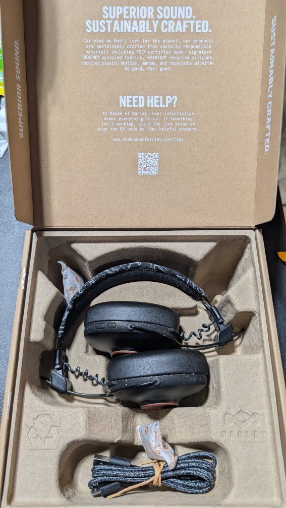Marley Positive Vibration Frequency Headphones - photo 2