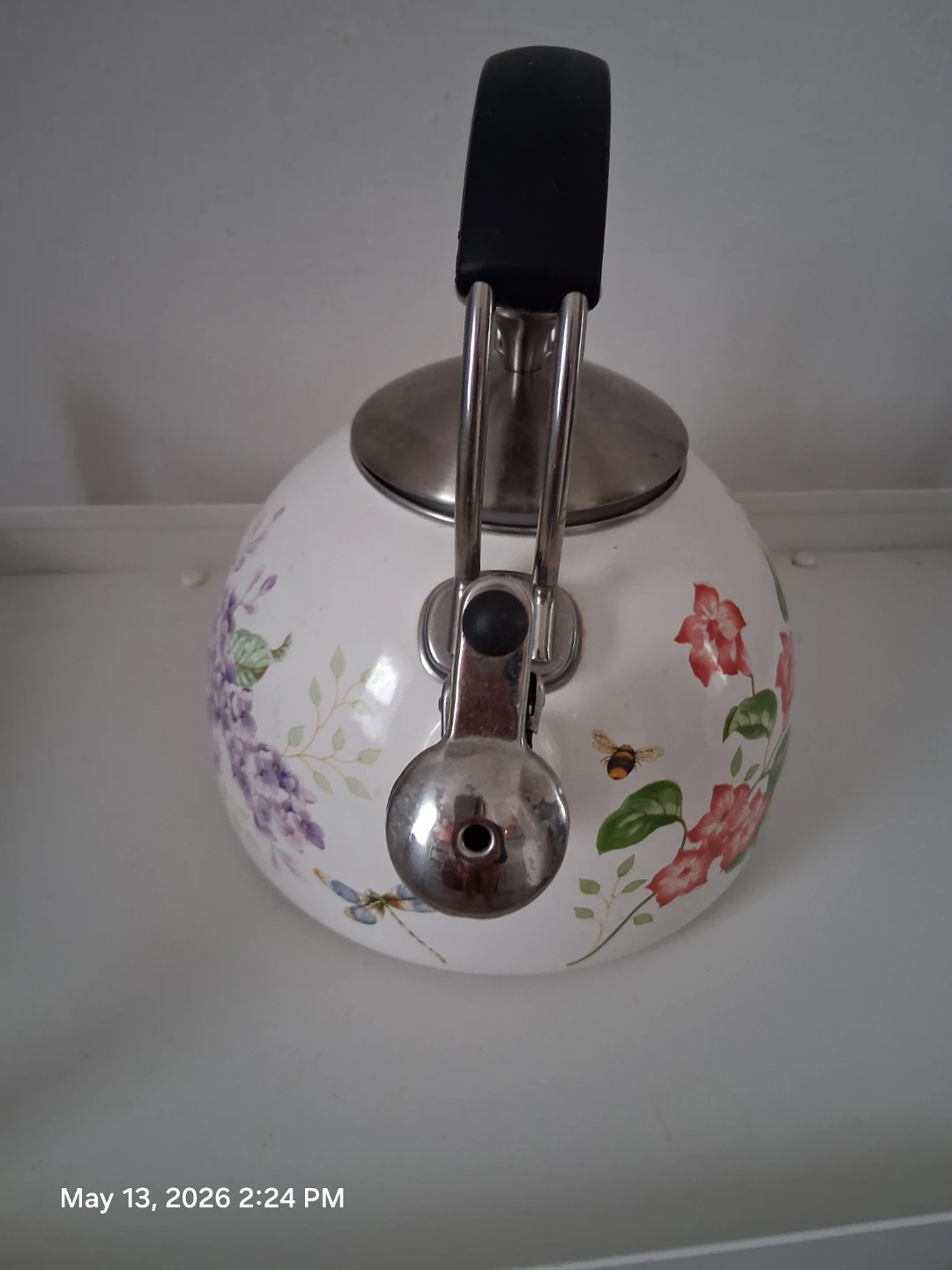 Lenox Floral and Butterfly Kettle - photo 3