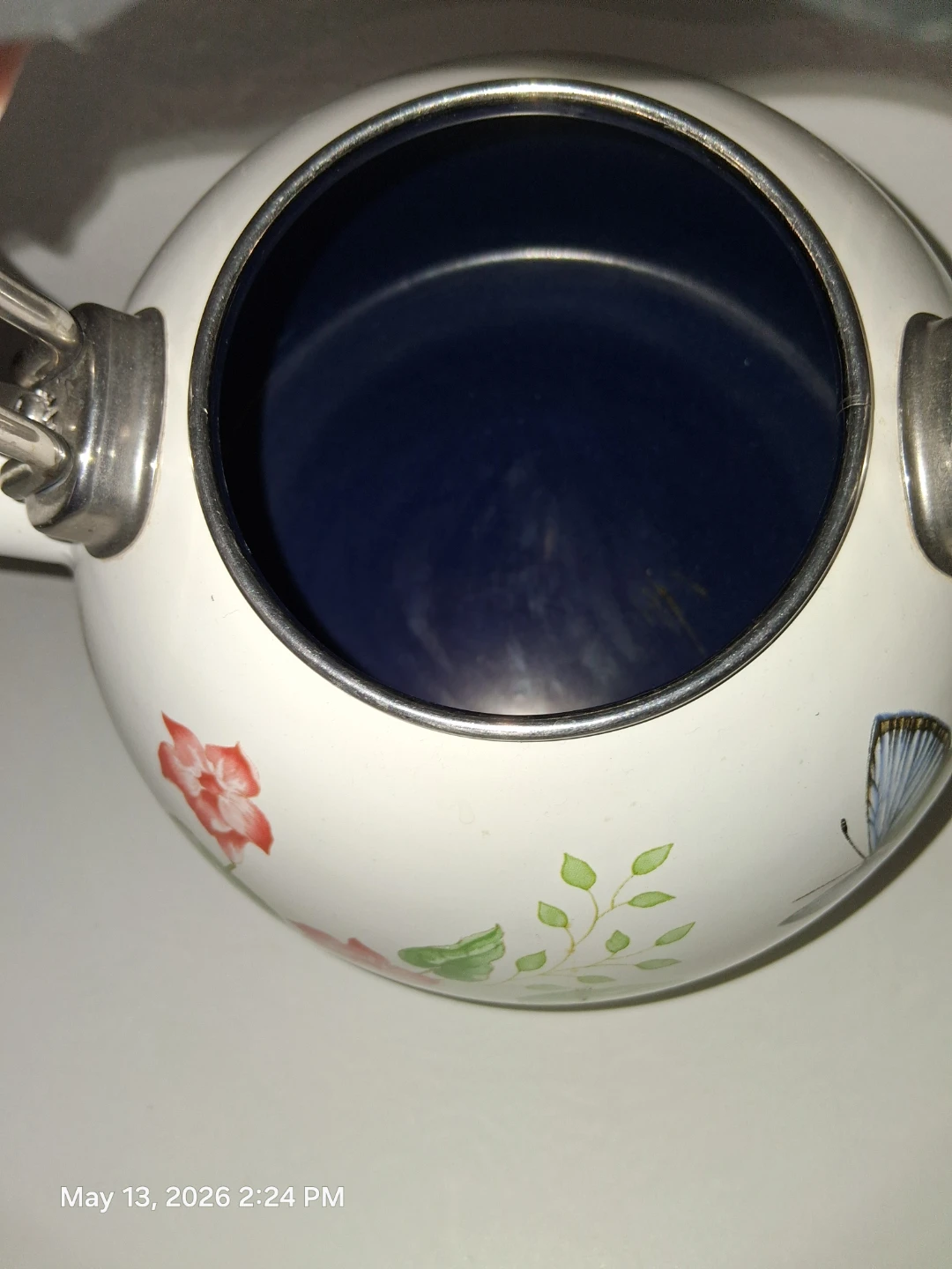 Lenox Floral and Butterfly Kettle - photo 4