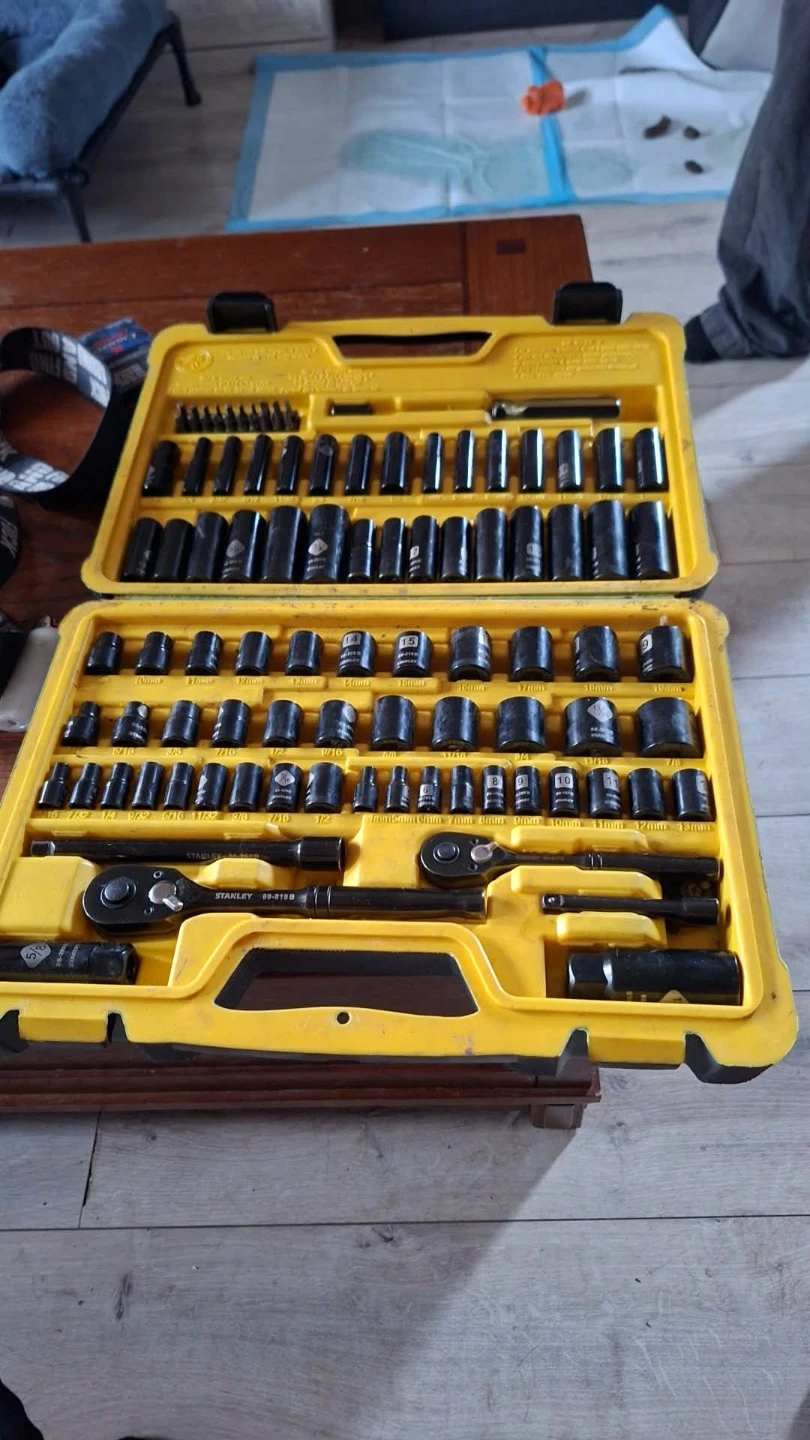 Stanley Socket Set with Ratchets