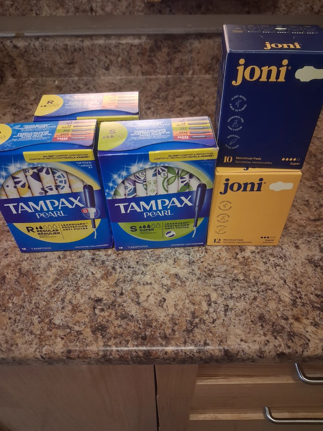 Tampax Pearl and Joni Menstrual Products - photo 2