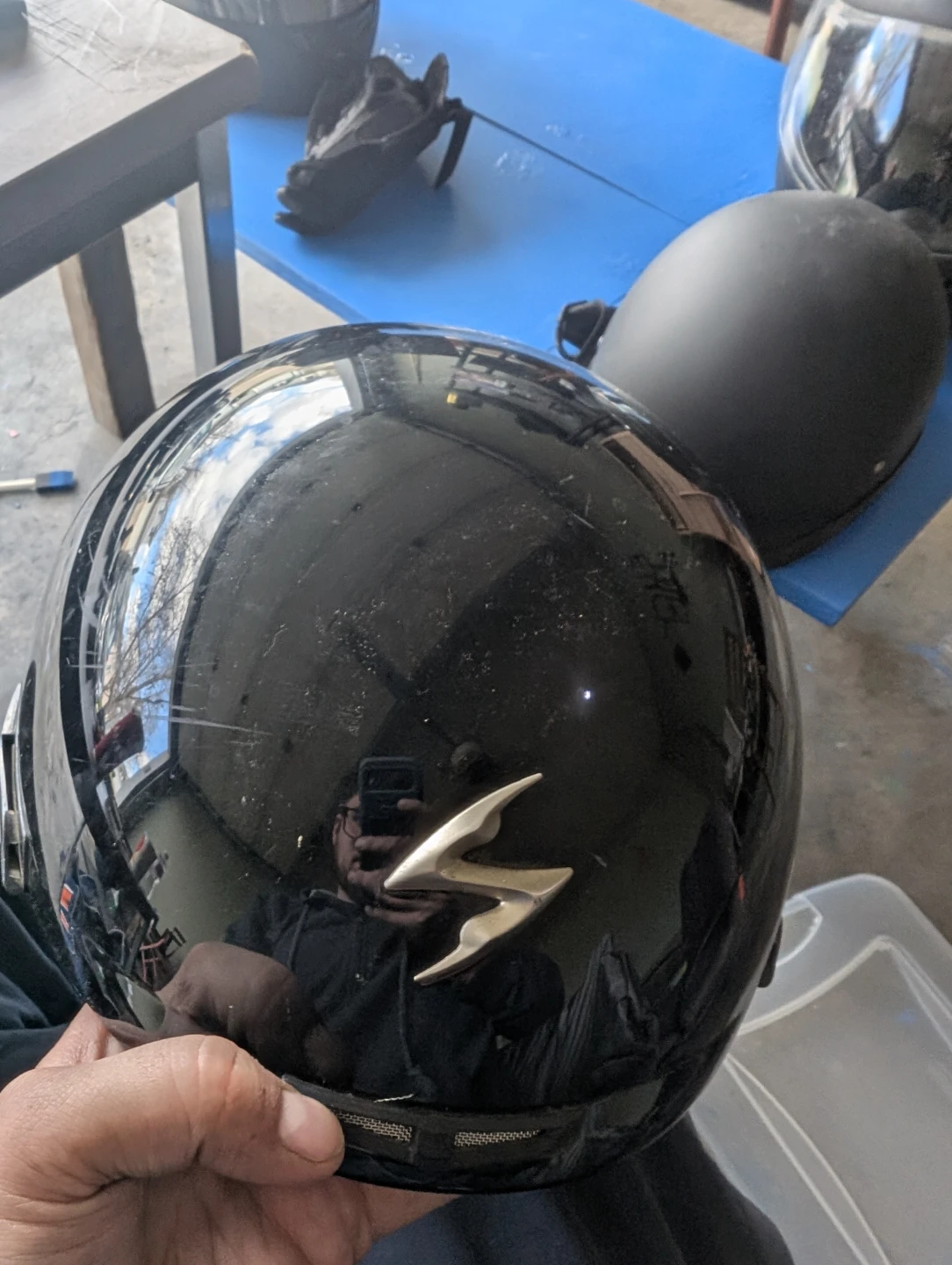 Motorcycle helmet