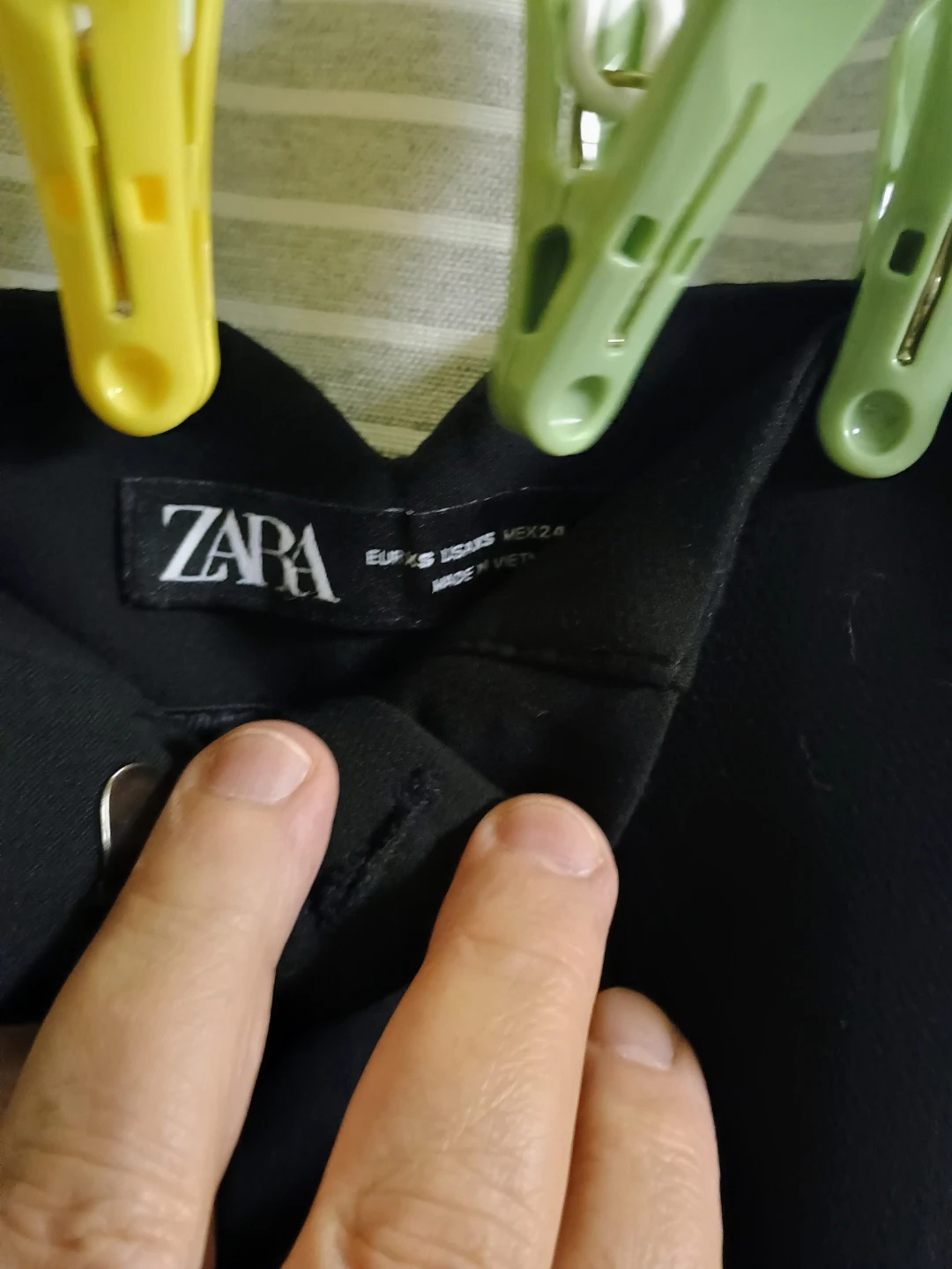 ZARA Black High-Waisted Trousers - photo 2