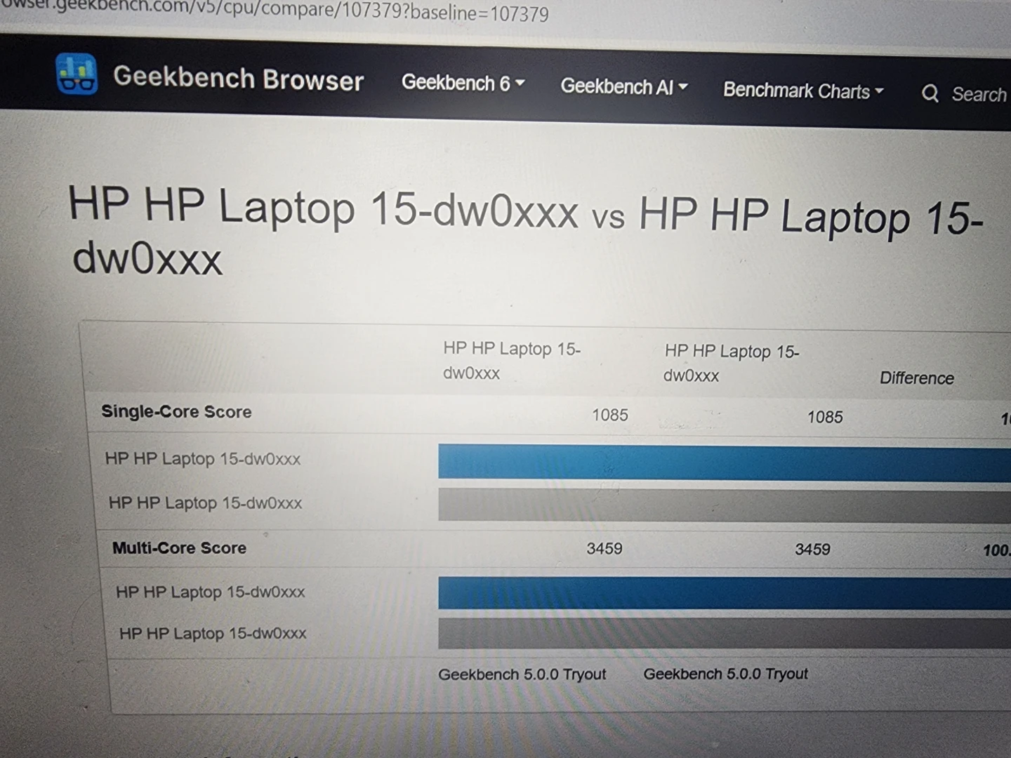HP Laptop 15-dw0xxx Intel Core i5-8265U 8GB RAM 256GB SSD - photo 2