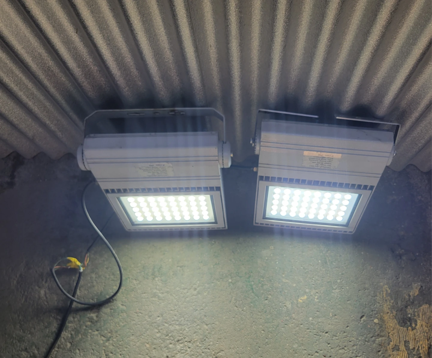 2 x 100W LED Flood Lights