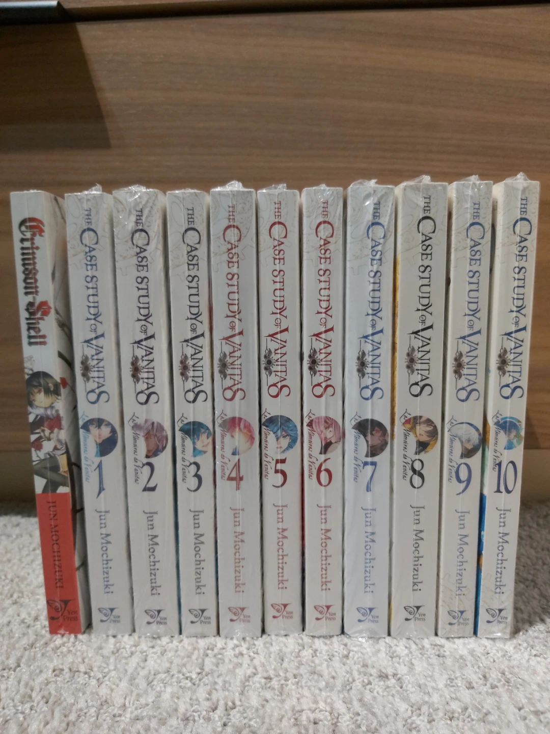 Case Study of Vanitas + Crimson Shell Jun Mochizuki Manga Set - photo 5