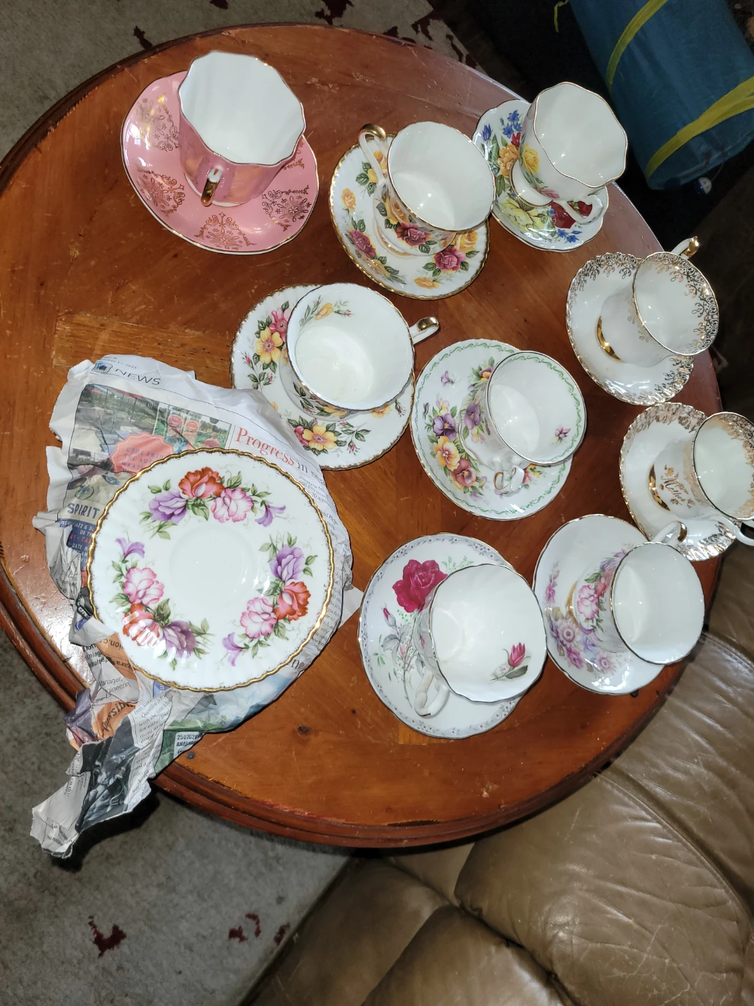 Vintage Tea Cup and Saucer Set