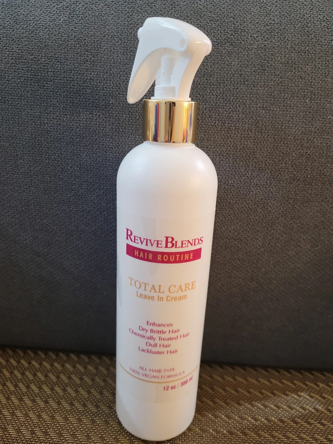 Revive Blends Total Care Leave In Cream Hair Routine 12 oz