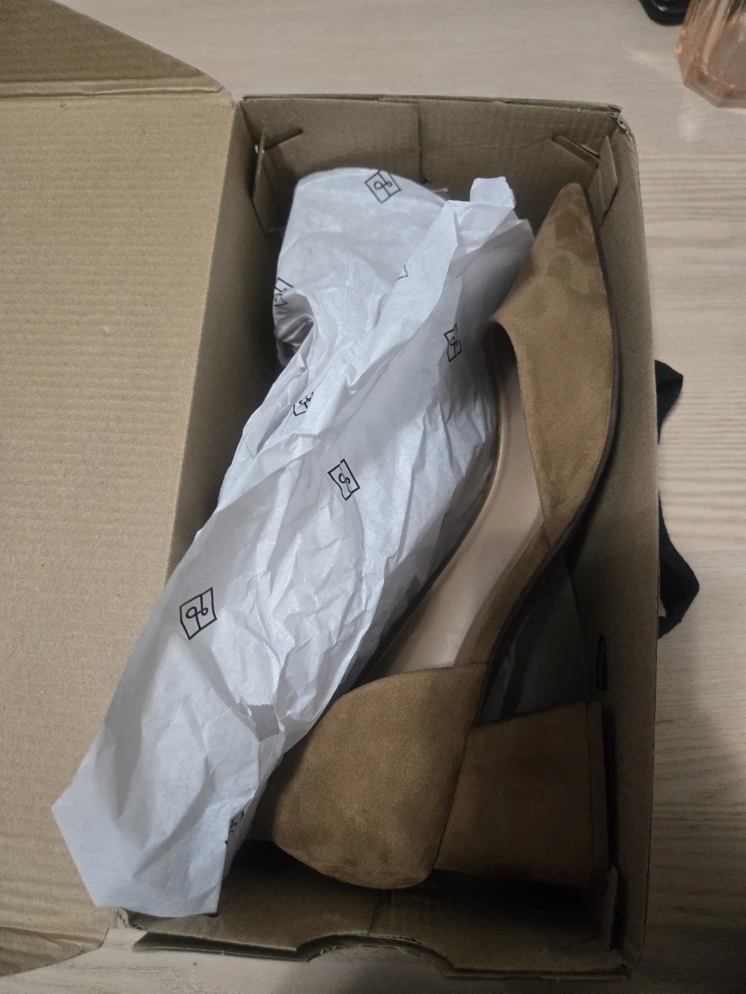 Call It Spring Brown Suede D'Orsay Heels