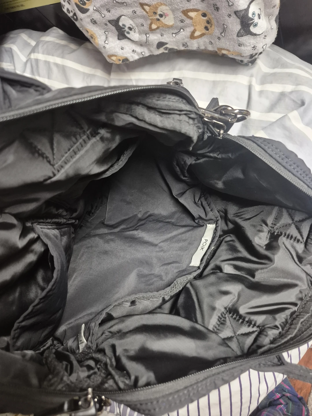 POIK Black Tote Bag - photo 3