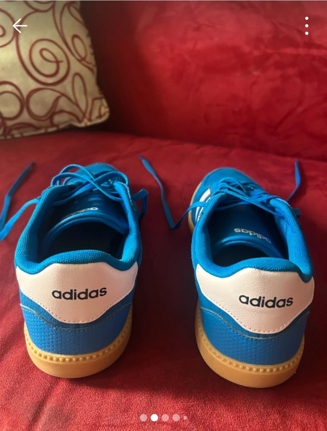 Adidas Blue Suede Sneakers - photo 2