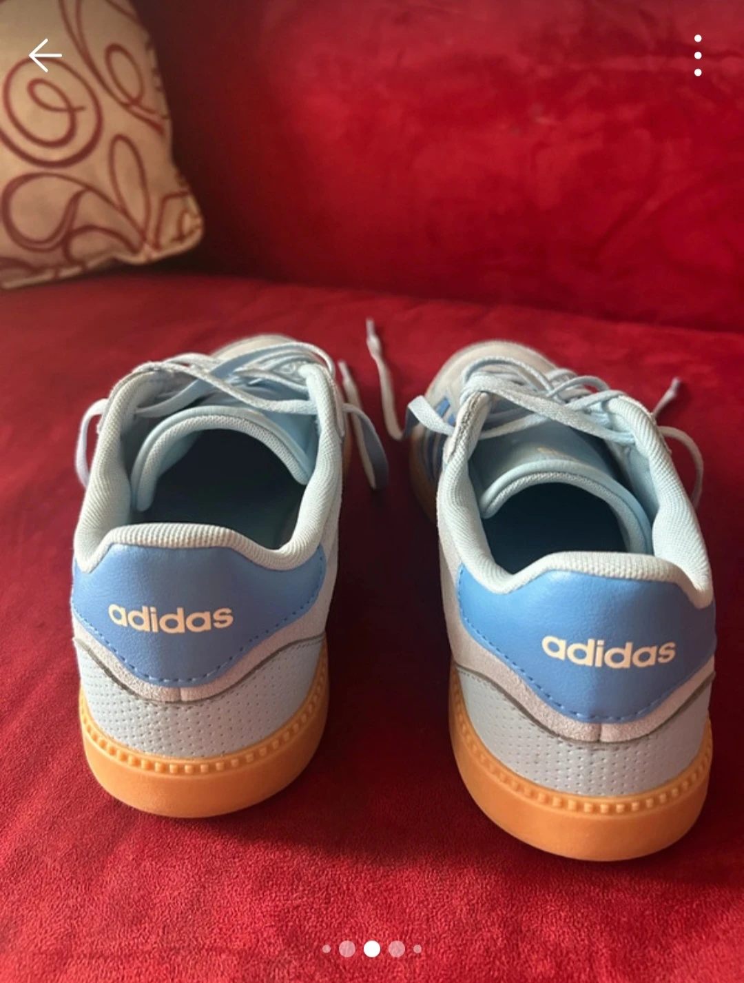 Adidas Blue Suede Sneakers - photo 5