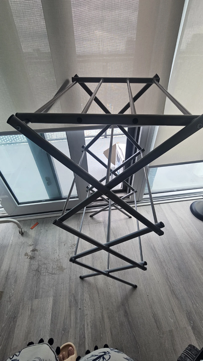 Foldable Drying Rack & Hanger Clips Set - photo 2