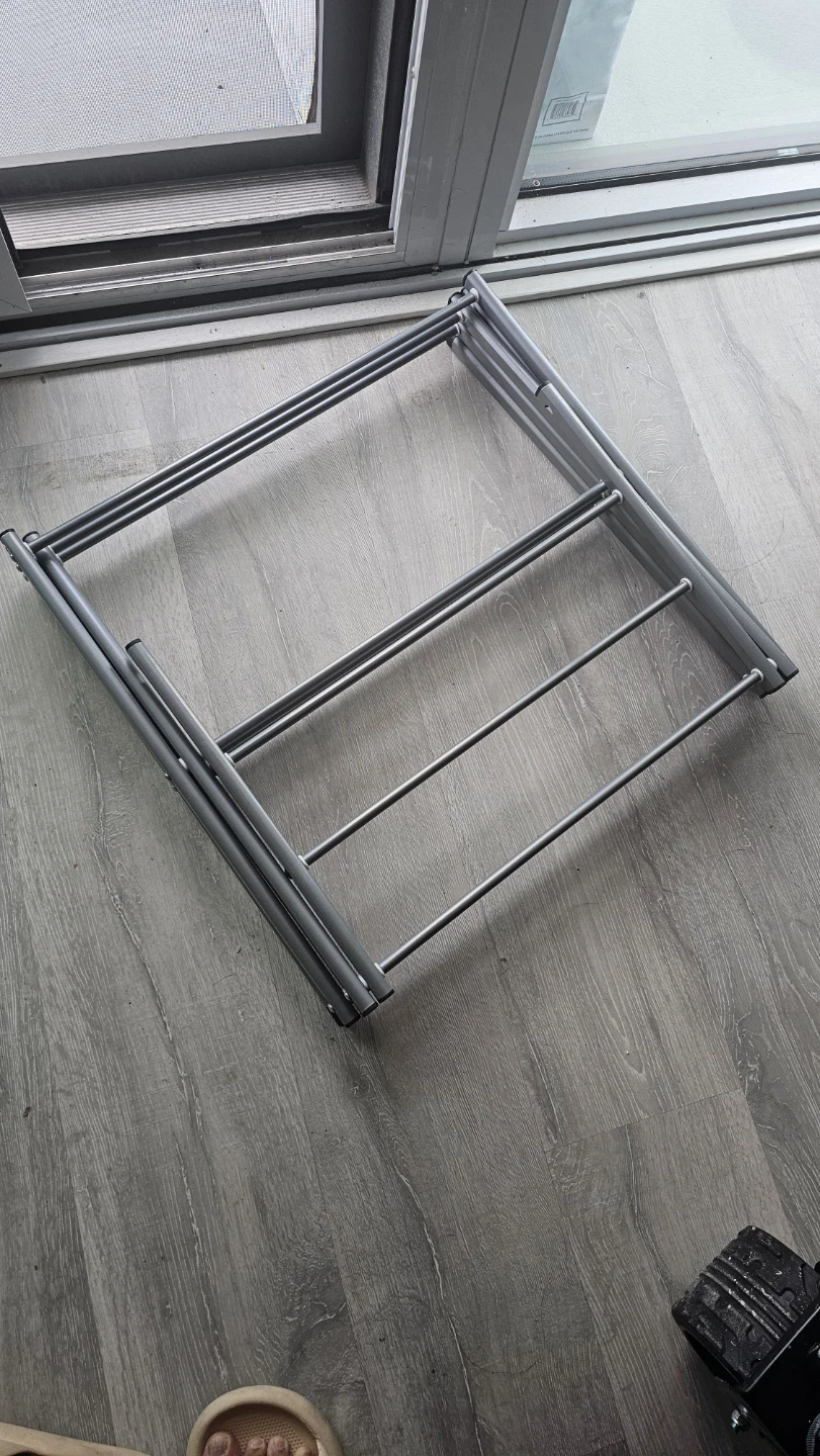Foldable Drying Rack & Hanger Clips Set - photo 3