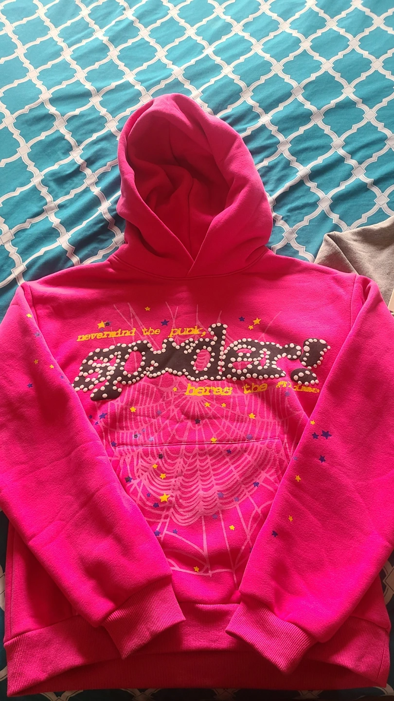 Pink Spider Hoodie
