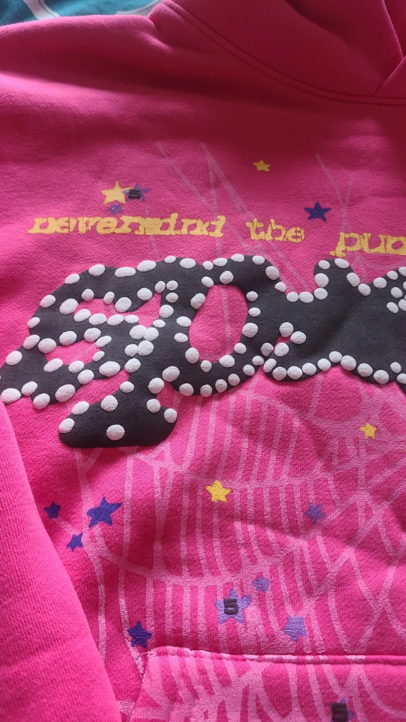 Pink Spider Hoodie - photo 3