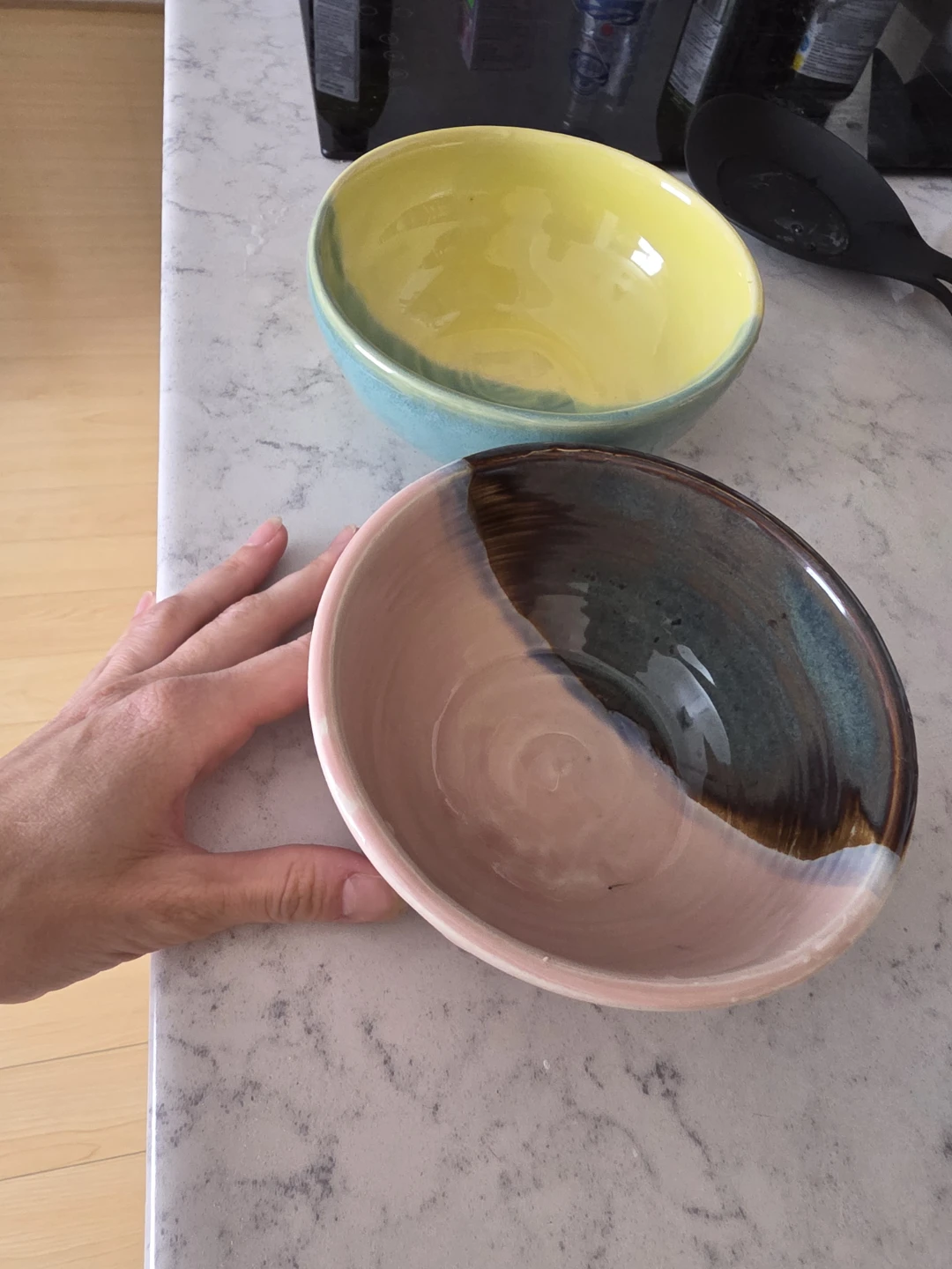 Handmade pottery Ceramic Bowls and plates - photo 4