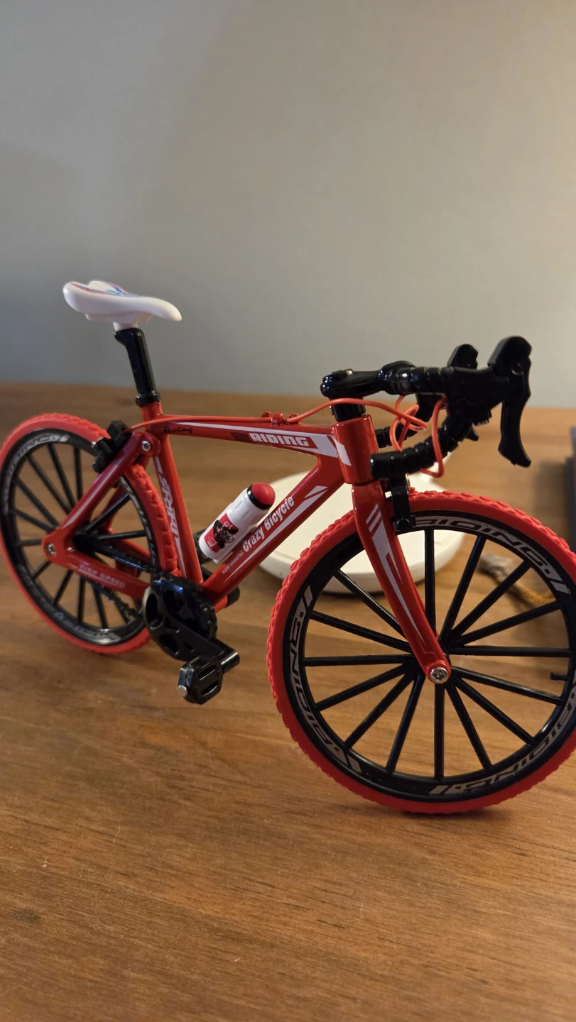Miniature Bike Display/Decor - Red/Yellow *new - photo 2