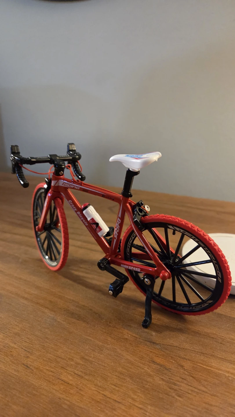 Miniature Bike Display/Decor - Red/Yellow *new - photo 3
