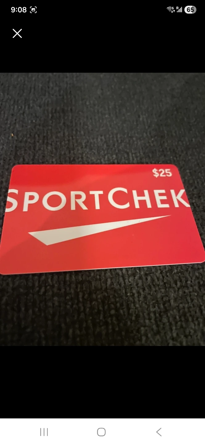 $25 Sport Chek Gift Card
