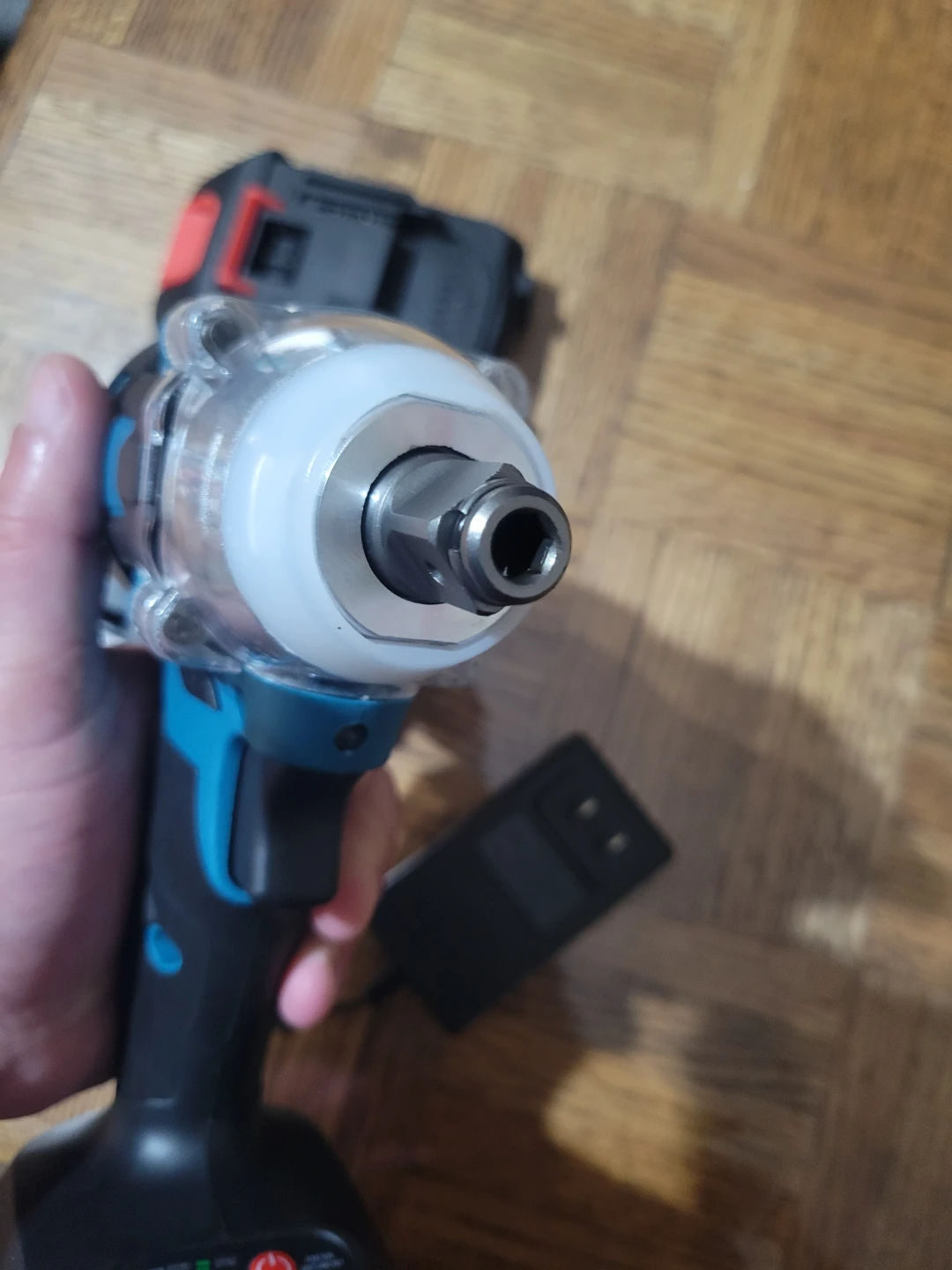 NEW Cordless Impact Wrench (1/2") with 2 Batteries and Charger - photo 2