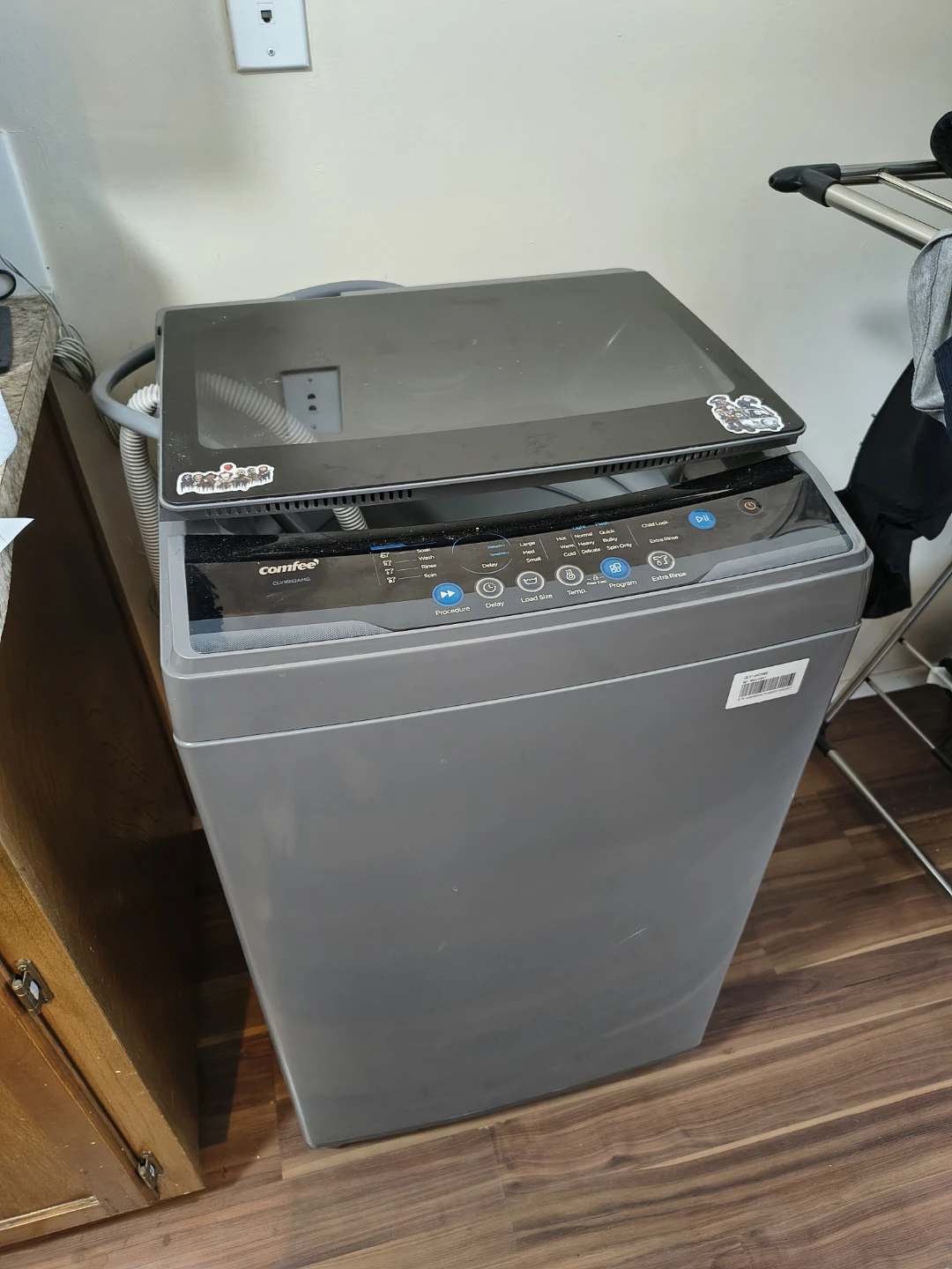 Comfee Automatic Compact Washer CLV16N2AMG - Grey - photo 3