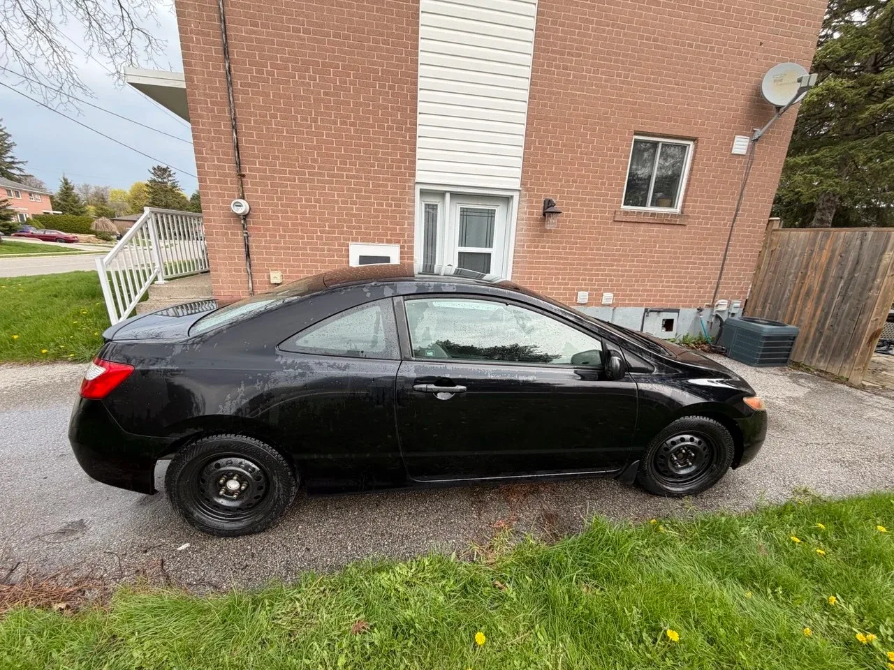 Black Honda Civic Coupe - photo 3