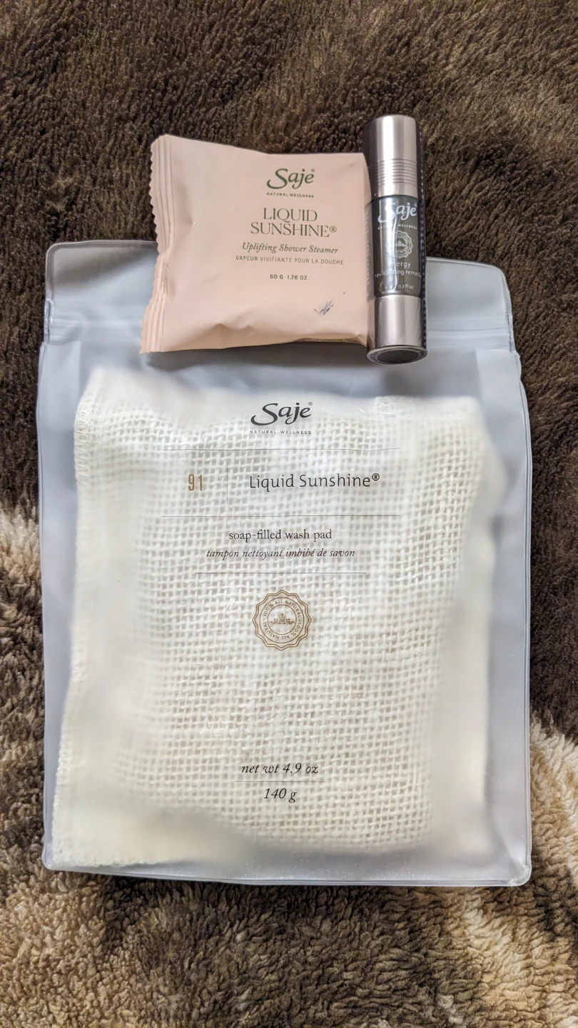 Saje Bright Mornings Uplifting Shower Routine Kit - photo 2