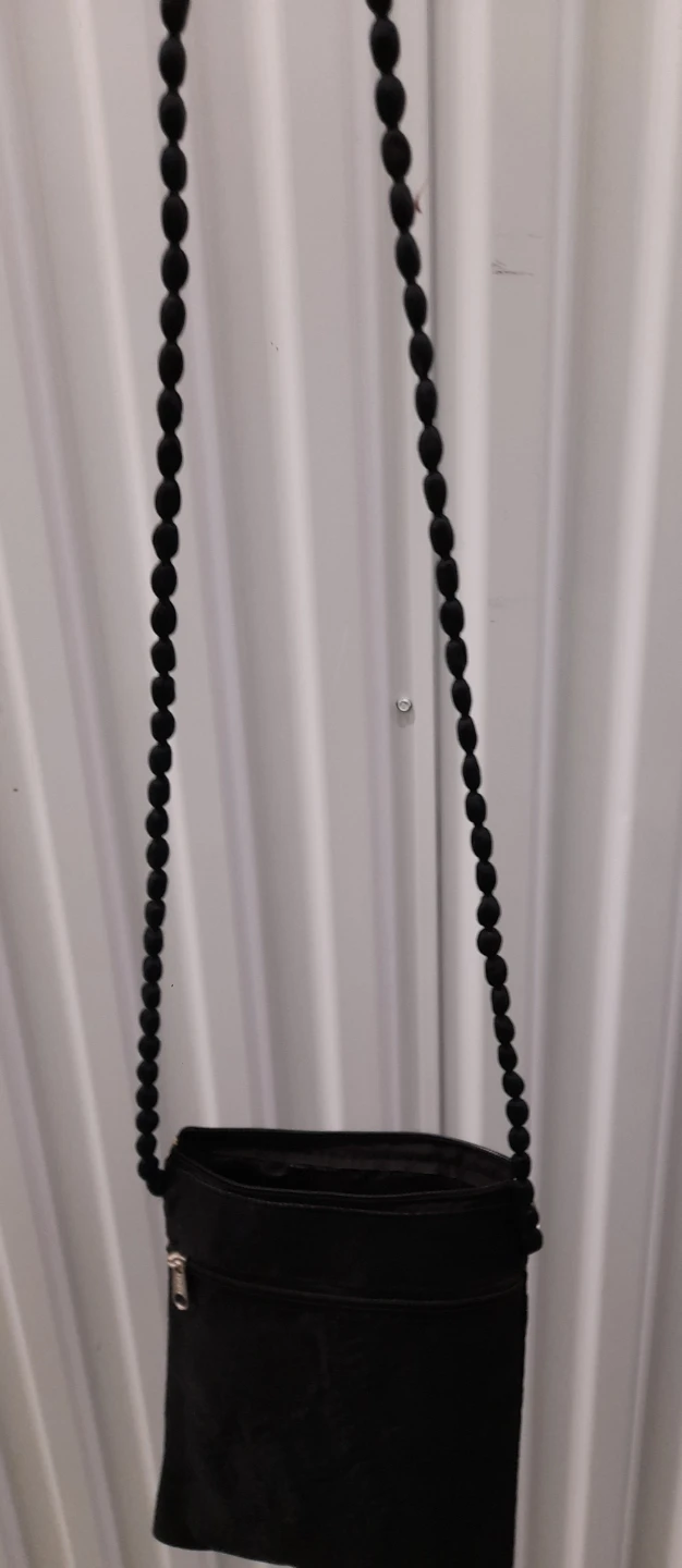 Black Embroidered Elephant Sling Bag - photo 2
