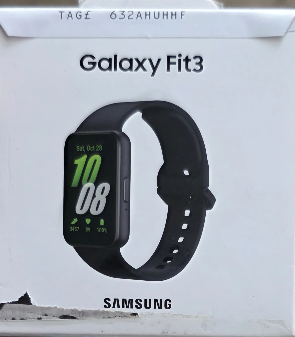 Samsung Galaxy Fit3 Fitness Tracker