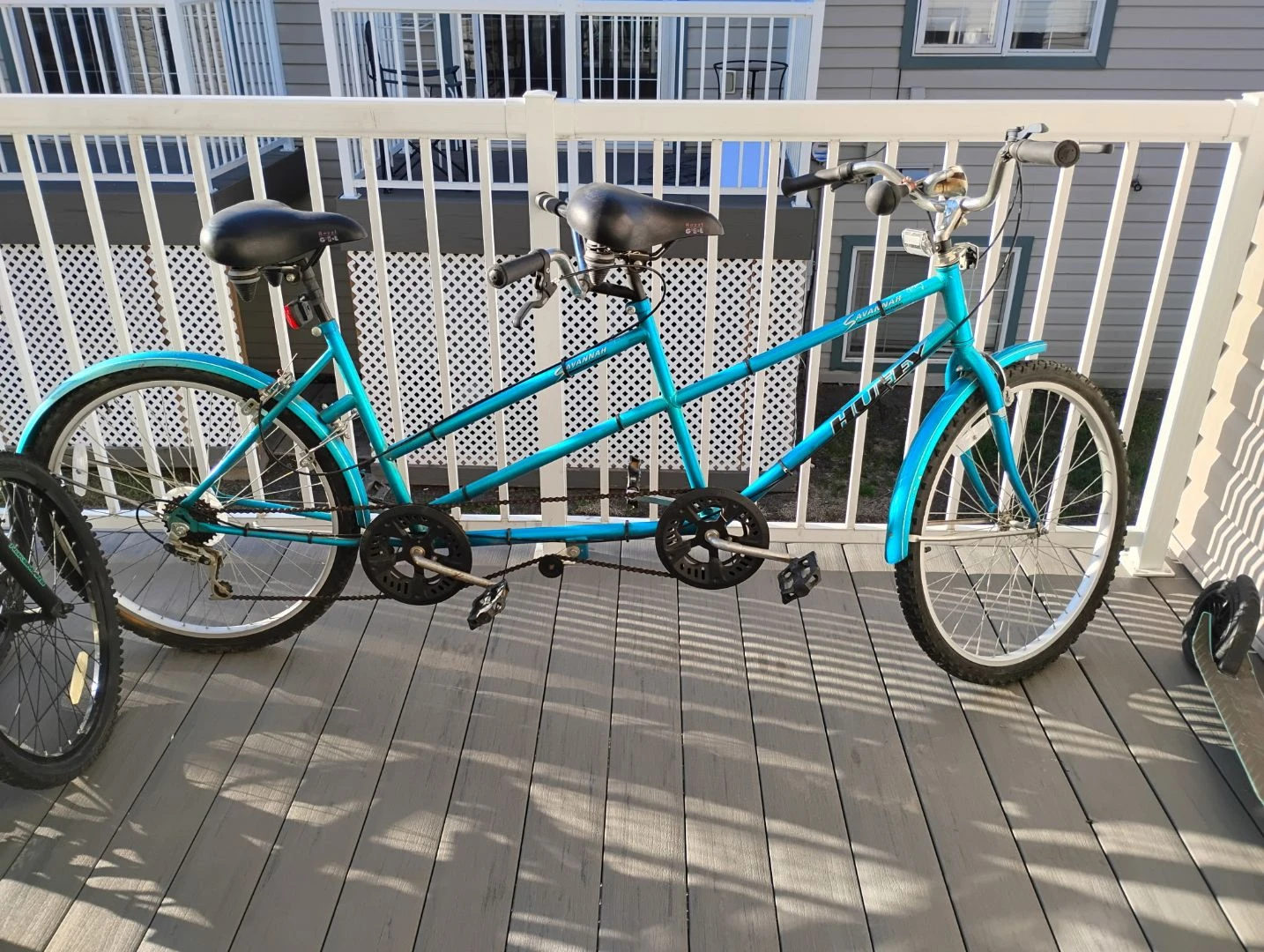 Tandem bicycle