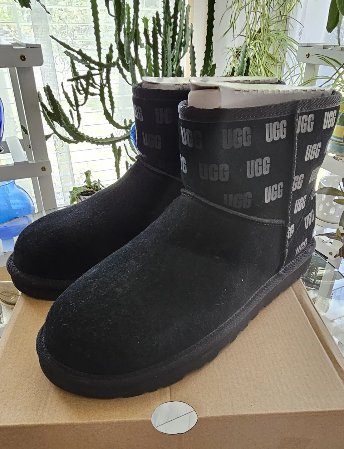 UGG Black Suede Boots