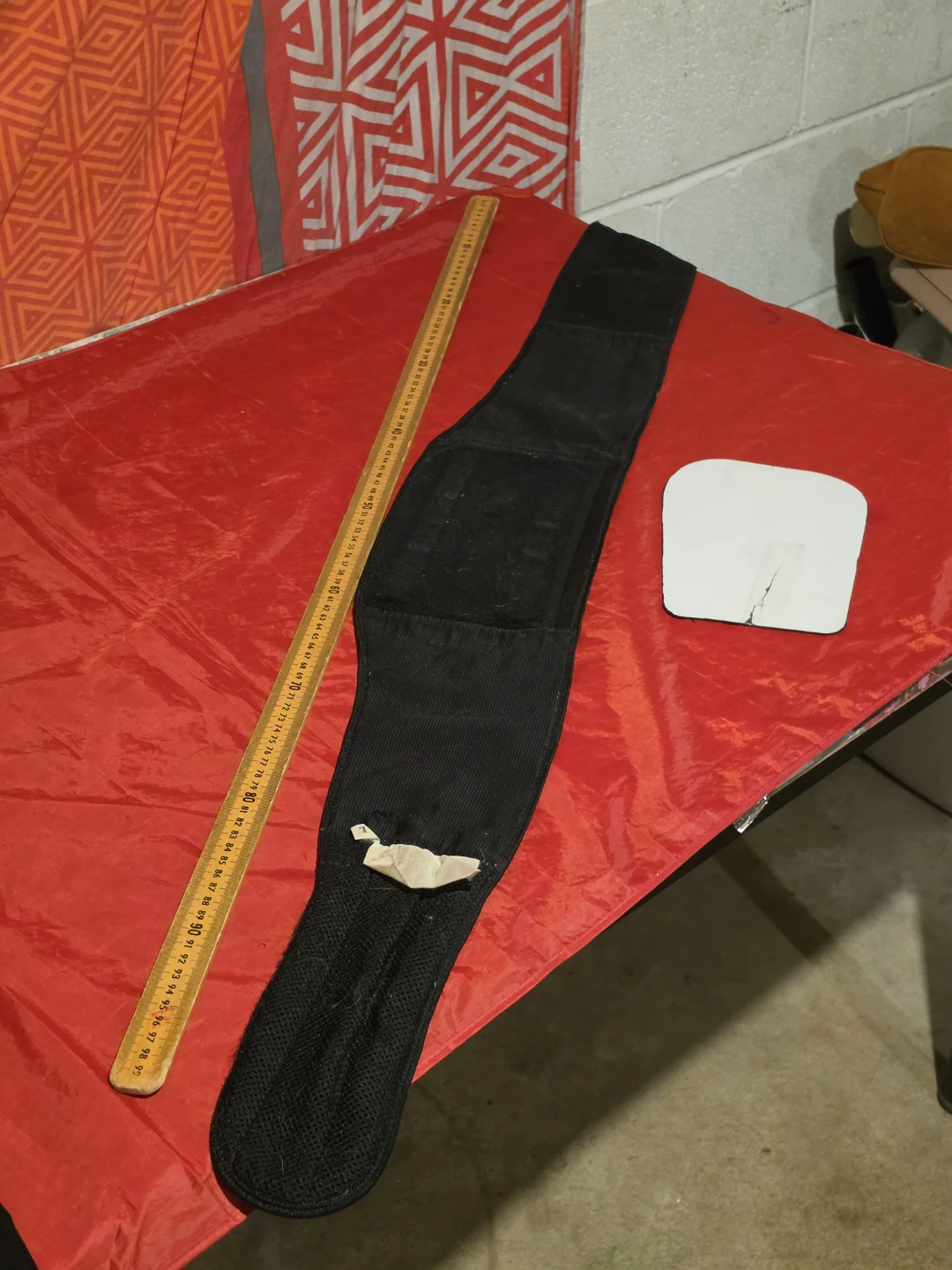 NIKKEN Black Back Support Brace - photo 2
