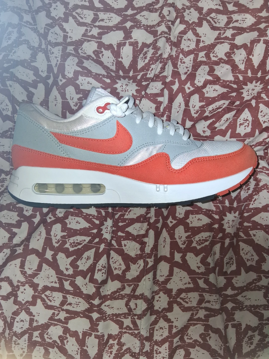 Nike Air Max 1 "Light Smoke Grey/Orange" - photo 2