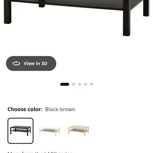 IKEA LACK Coffee Table - Black-brown