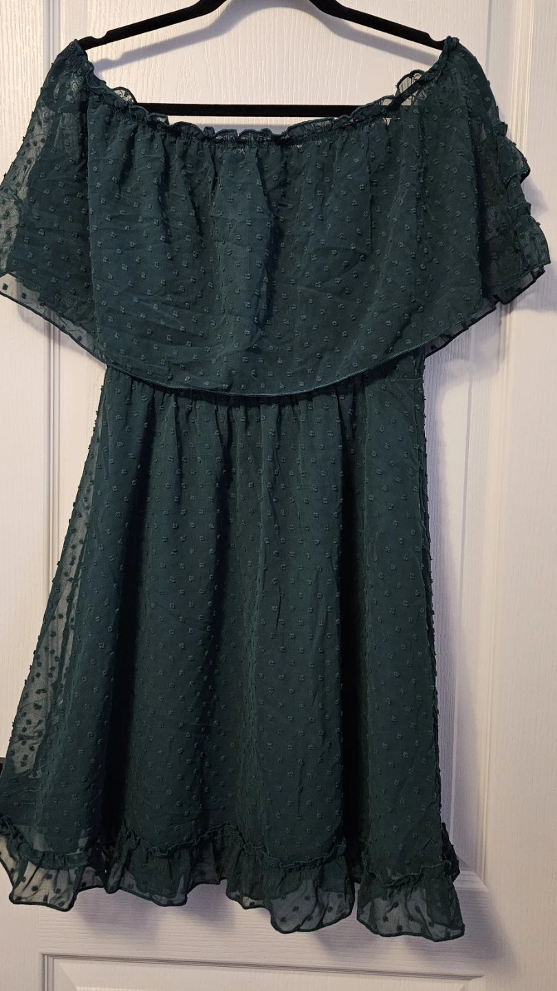 KIRUNDO Women's Off Shoulder Ruffle Dress - photo 2