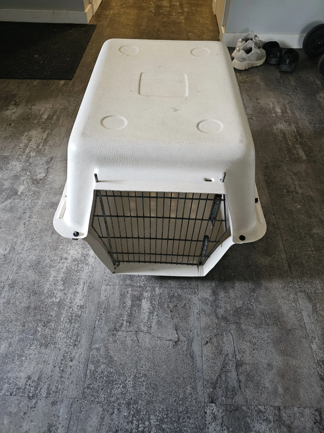 Plastic Pet Carrier Crate - photo 4