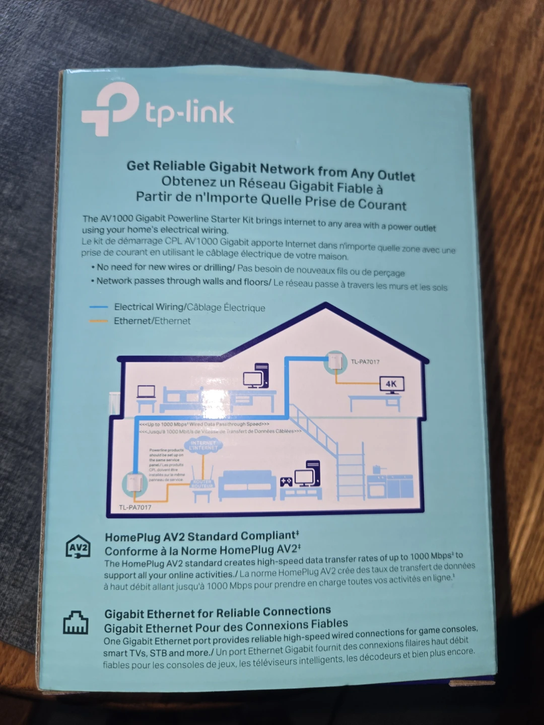 TP-Link AV1000 Gigabit Power - photo 2