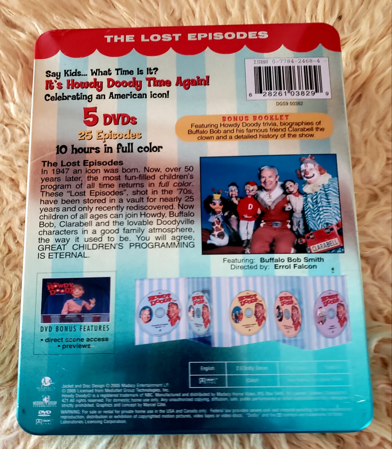 It's Howdy Doody Time! The Lost Episodes 5-DVD Set - photo 2