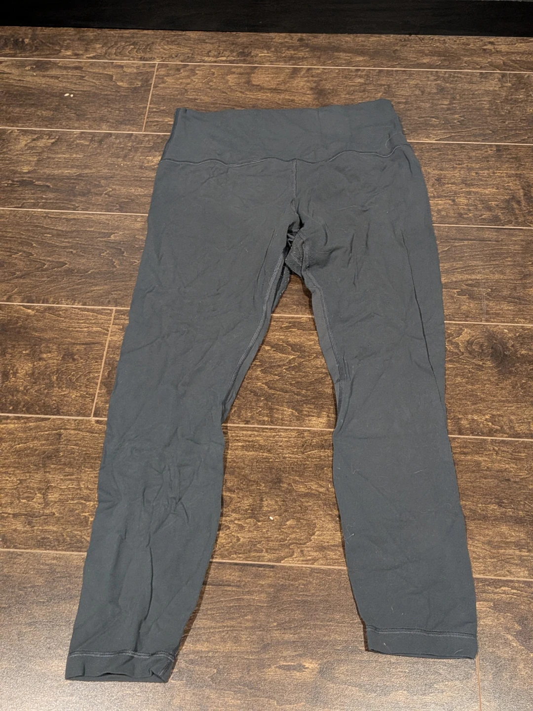 Lululemon Black Crop Leggings Size 10