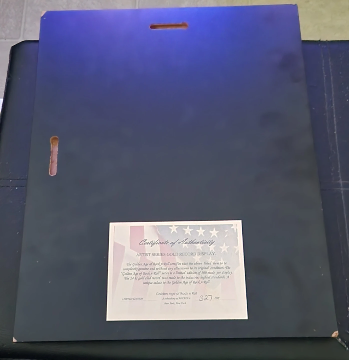 Korn Limited Edition Gold Record Plaque (Numbered #327/500 - photo 3