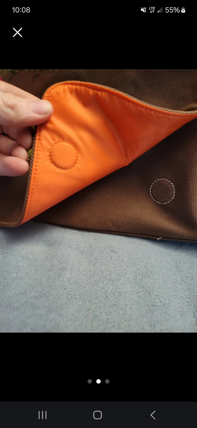 Tommy Hilfiger Brown Canvas Shoulder Bag - photo 2
