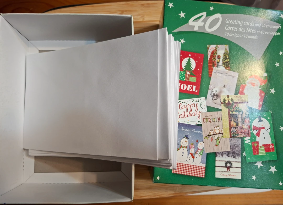 Christmas Greeting Cards with Envelopes - photo 2