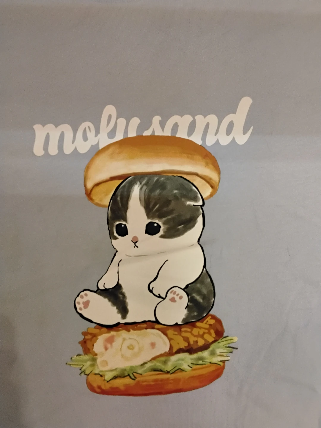Uniqlo UT Mofusand Cat Burger T-Shirt - photo 2