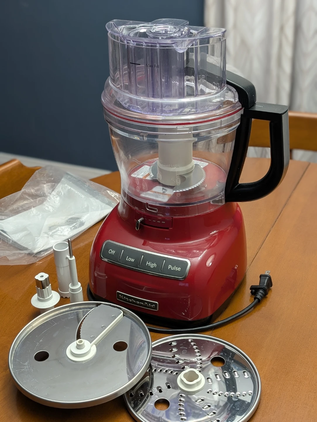KitchenAid Food Processor - Red