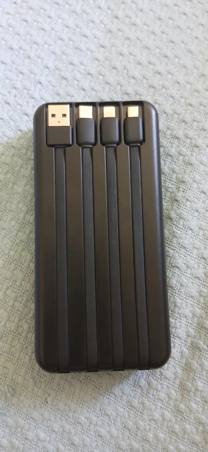 N6 Portable Charger 35000mAh with Built-in Cables - photo 3