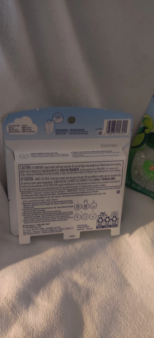 Febreze Plug Refills - Gain Scent (2 Pack s) - photo 3