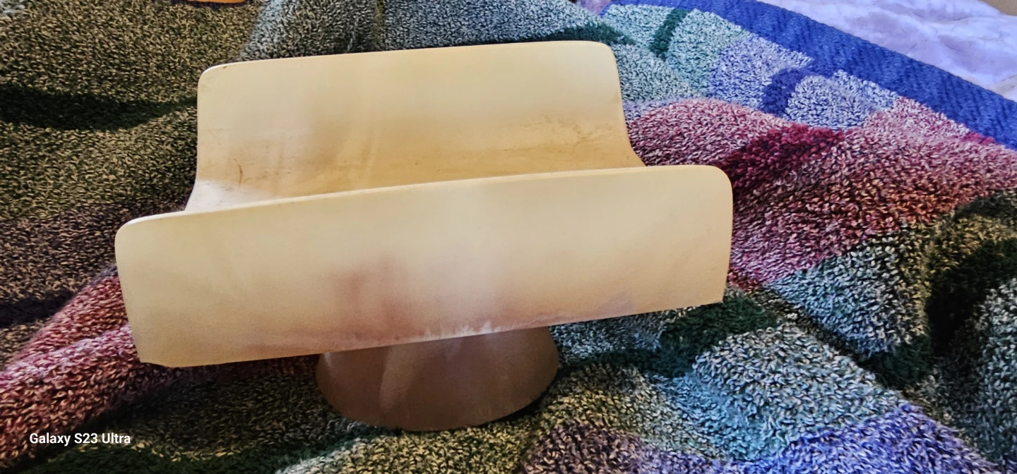 Alabaster Soap Dish Stand